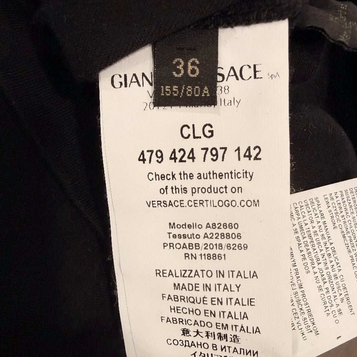 Versace Cotton Graphic Logo Versace With Love T-Shirt