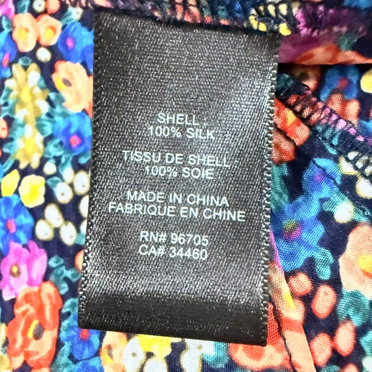 Rebecca Taylor Silk Confetti Floral Halter Top