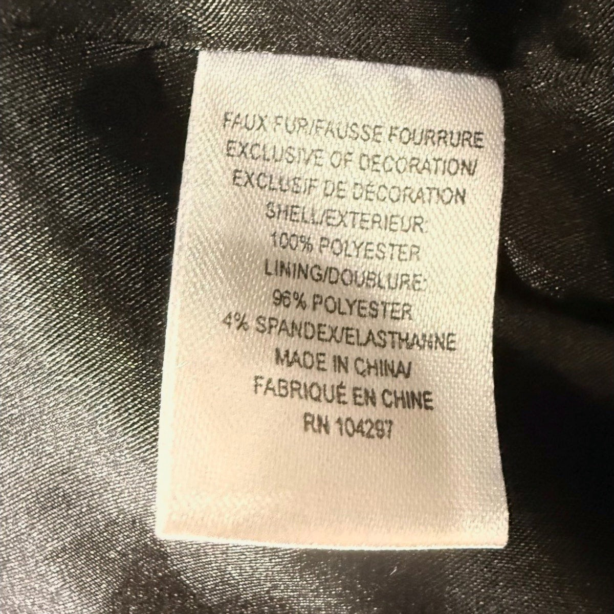Milly Cole Faux Fur Jacket Black Shaggy Coat Size 0