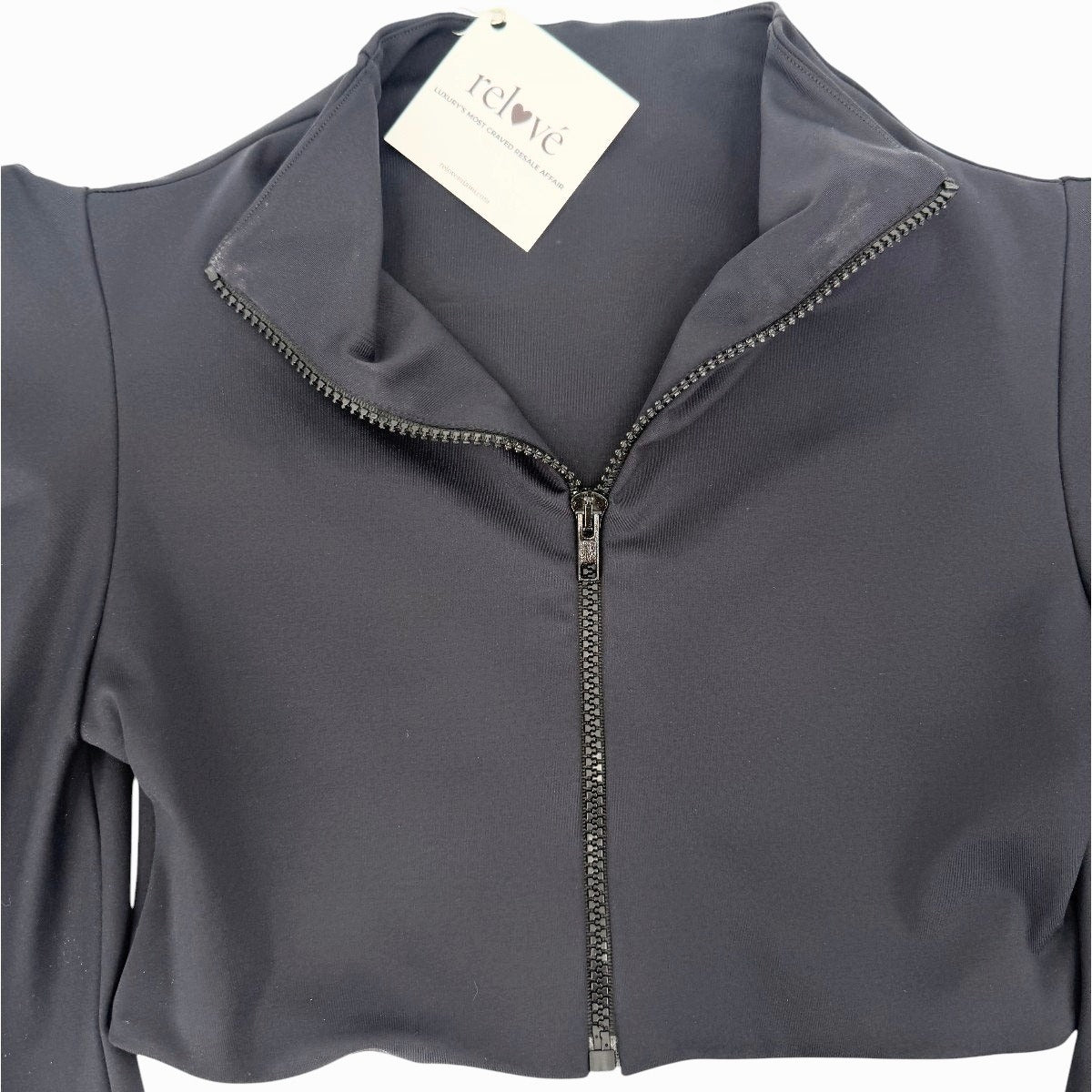 Port de Bras Stelle Zip Up Quarter Sleeve Cropped Jacket