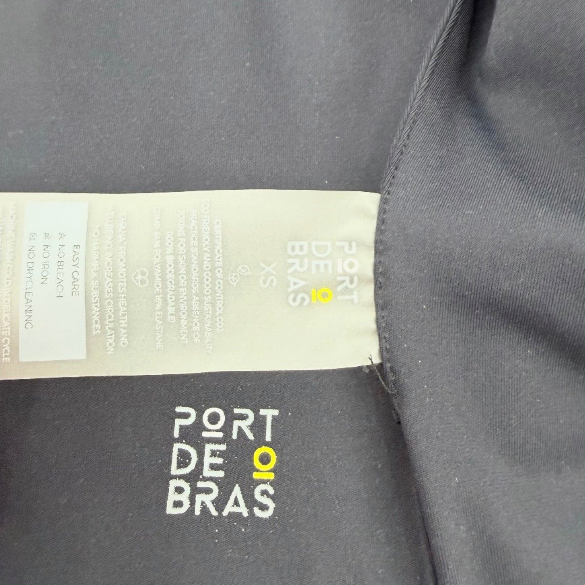 Port de Bras Mila Bi-Color Ruffle Shoulder Top