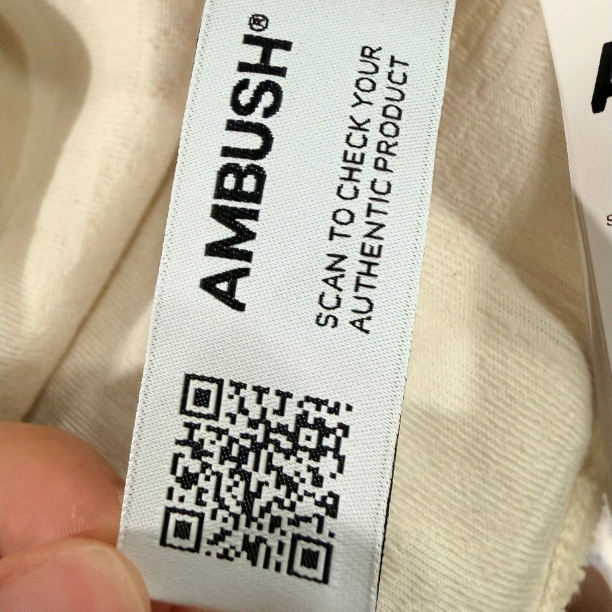 Ambush Monogram Jacquard Cotton Zip Up Fitted Cropped Jacket