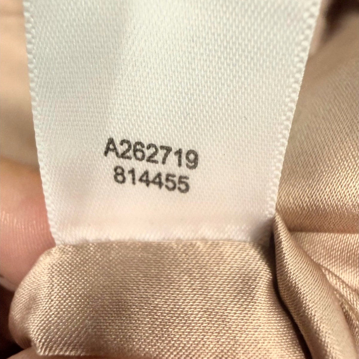 G.I.L.I. Genuine Leather Zip Up Moto Jacket Nude Beige Size 0