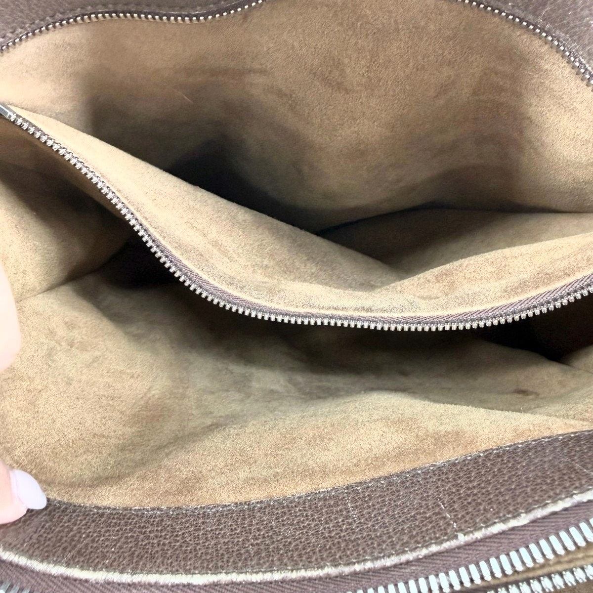 Gucci GG Supreme Tian Leather Tote Bag Ebony Brown Floral Bird Print
