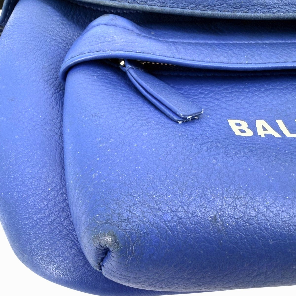 Balenciaga Everyday Calfskin Leather Logo Belt Bag