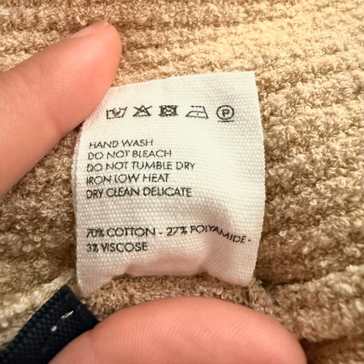 Jacquemus Cotton Blend Ribbed Open Front Cardigan