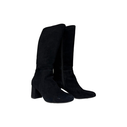 I.N.C. Radella Suede Knee-High Heeled Boots