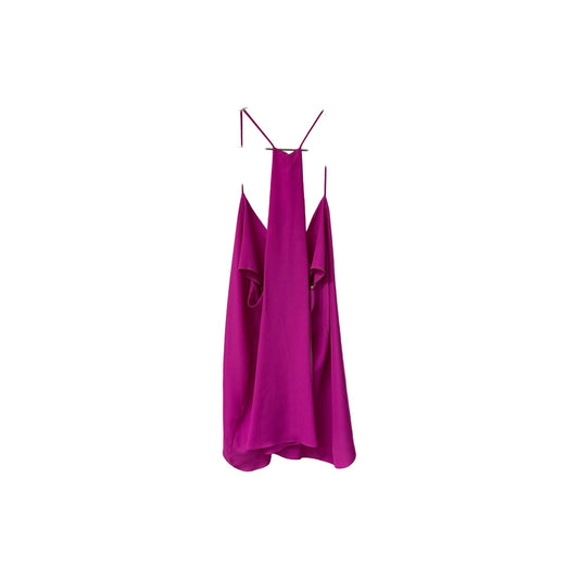 Koko & Palenki Chiffon Spaghetti Racerback Blouse Top Women's
