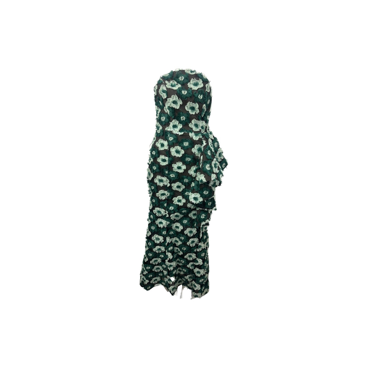 Elliatt Flora Print Strapless Georgina Hi-Slit Maxi Dress Women's
