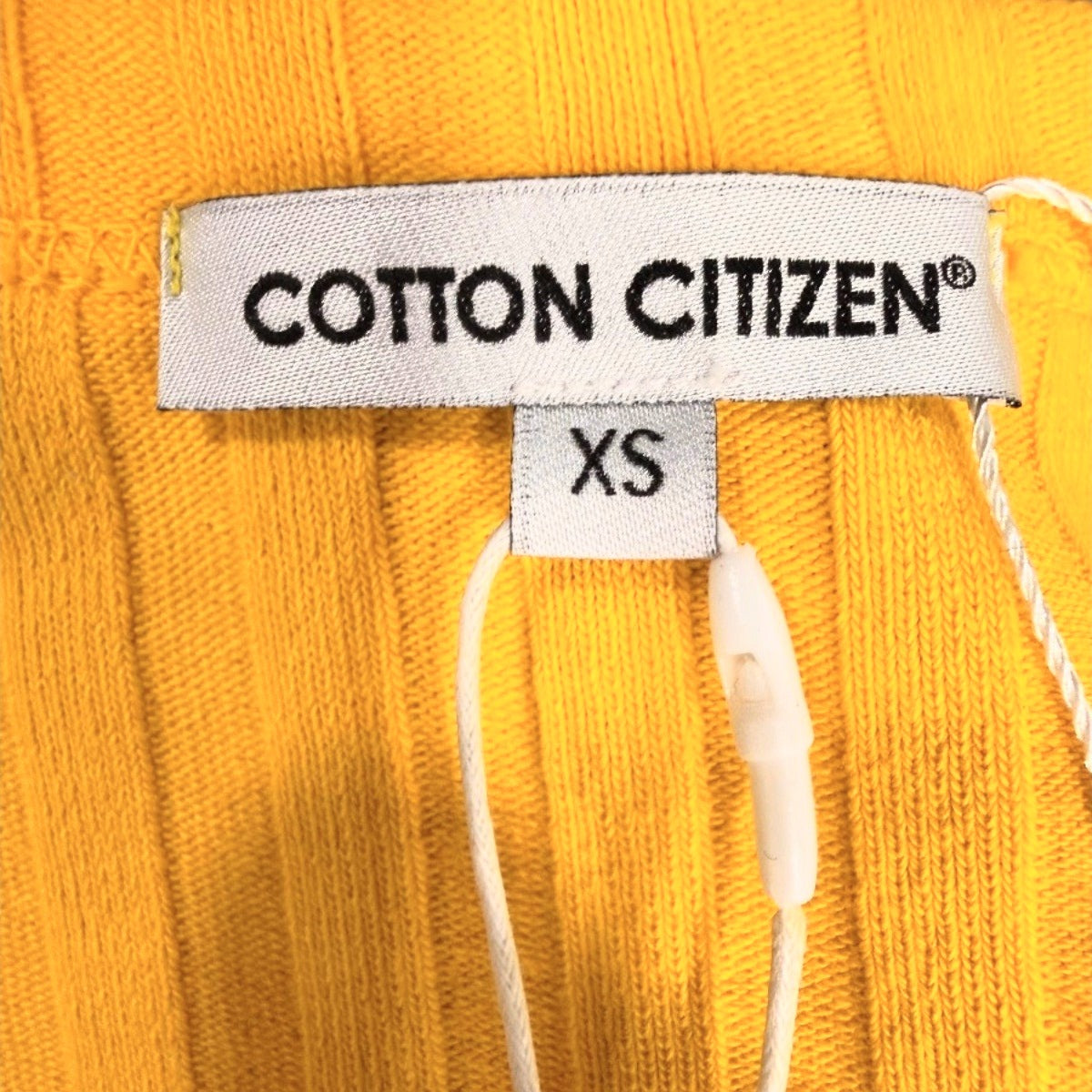 Cotton Citizen Ribbed Stretch Button Front Capri Crop Cardigan