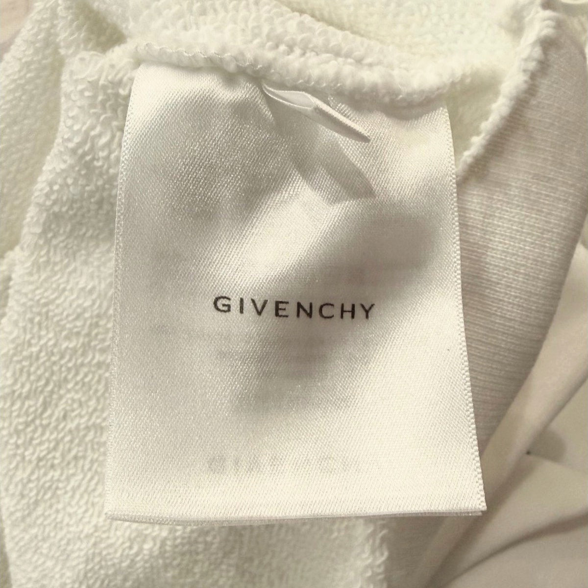 Givenchy Cropped 4G Logo Cotton Long Sleeve Pullover Hoodie