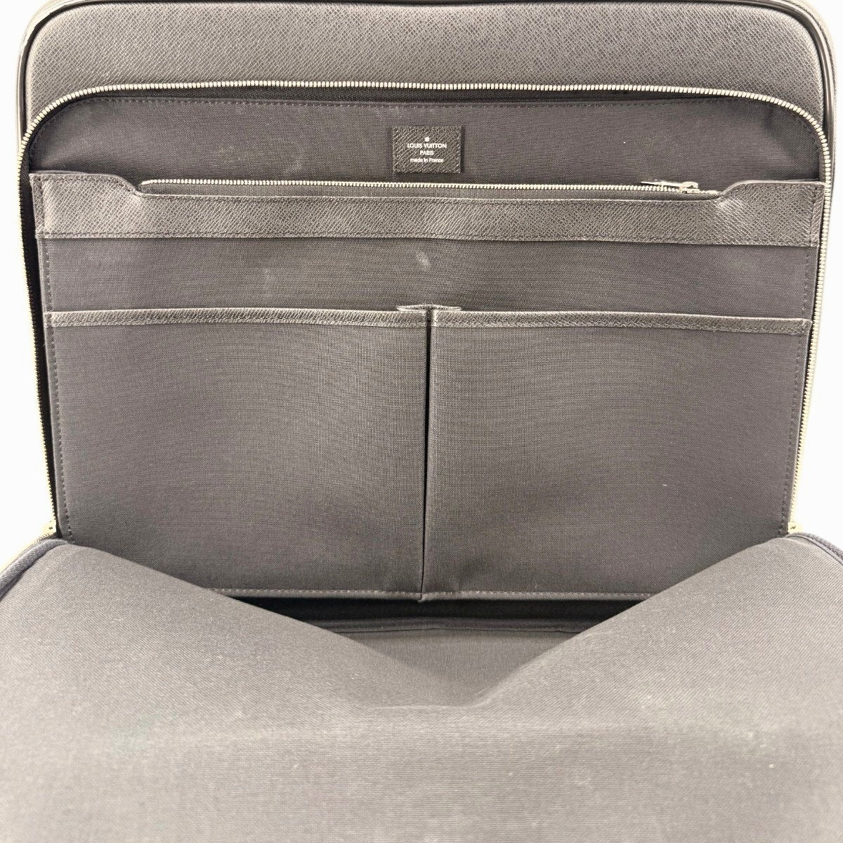 Louis Vuitton Taiga Pilot Rolling Case Bag Ardoise Gray Leather One Size