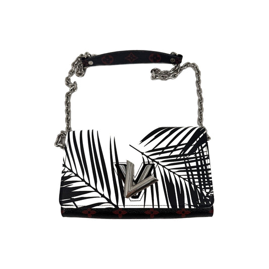 Louis Vuitton Twist Chain Wallet Palm Print Epi Monogram Infrarouge Crossbody
